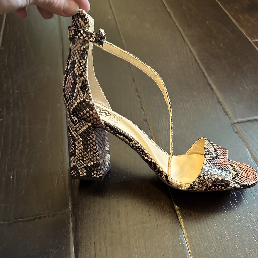 Vince Camuto block heels sandals